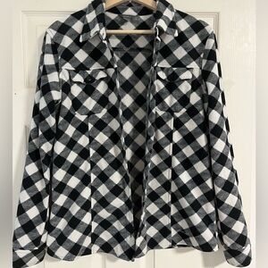 Eddie Bauer fleece flannel